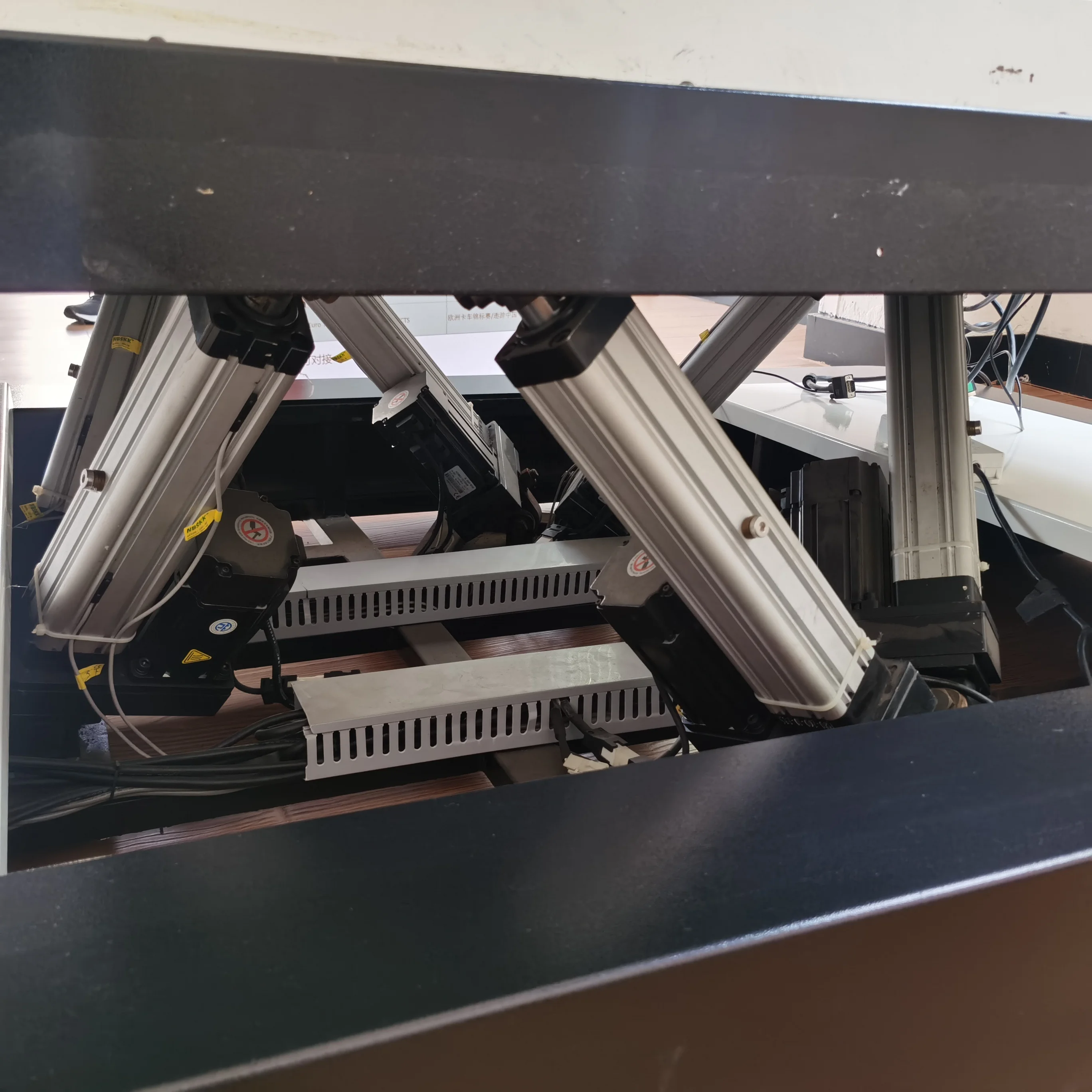 Linear-actuator Simulator Sim Racing Motion High Speed With Ethernet Communication