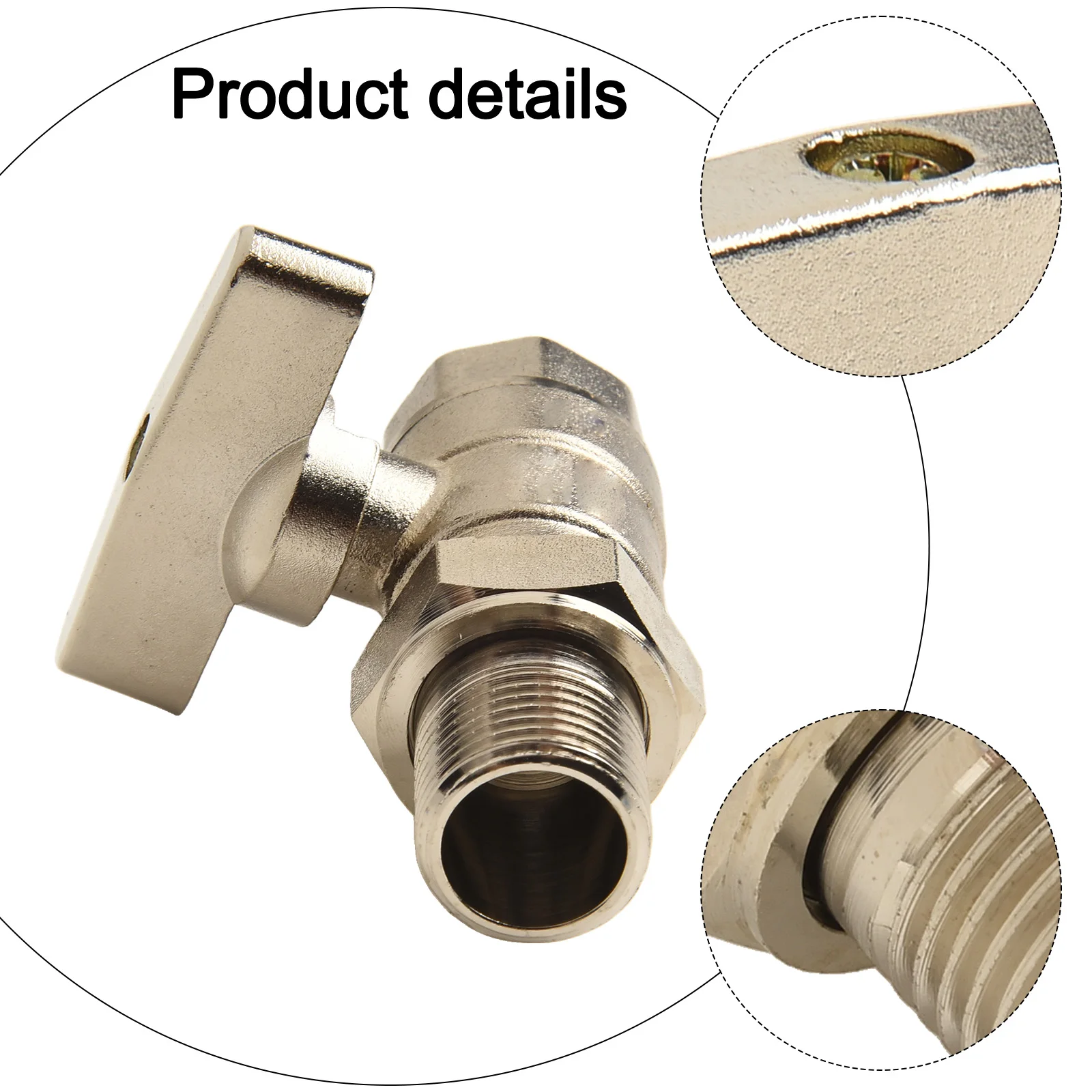 

1-дюймовая нагревательная труба, латунный шаровой кран для домашнего отопления, надежное приспособление с инструментами, механизм контроля плавного потока для систем отопления