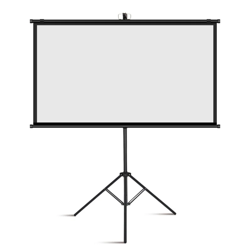 

Xiaohui home theater portable bracket projection screen home mobile image quality high definition bedroom outdoor office