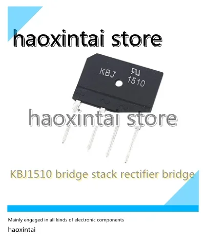 KBJ1510 bridge stack rectifier bridge 15A1000V flat bridge (5 pcs)
