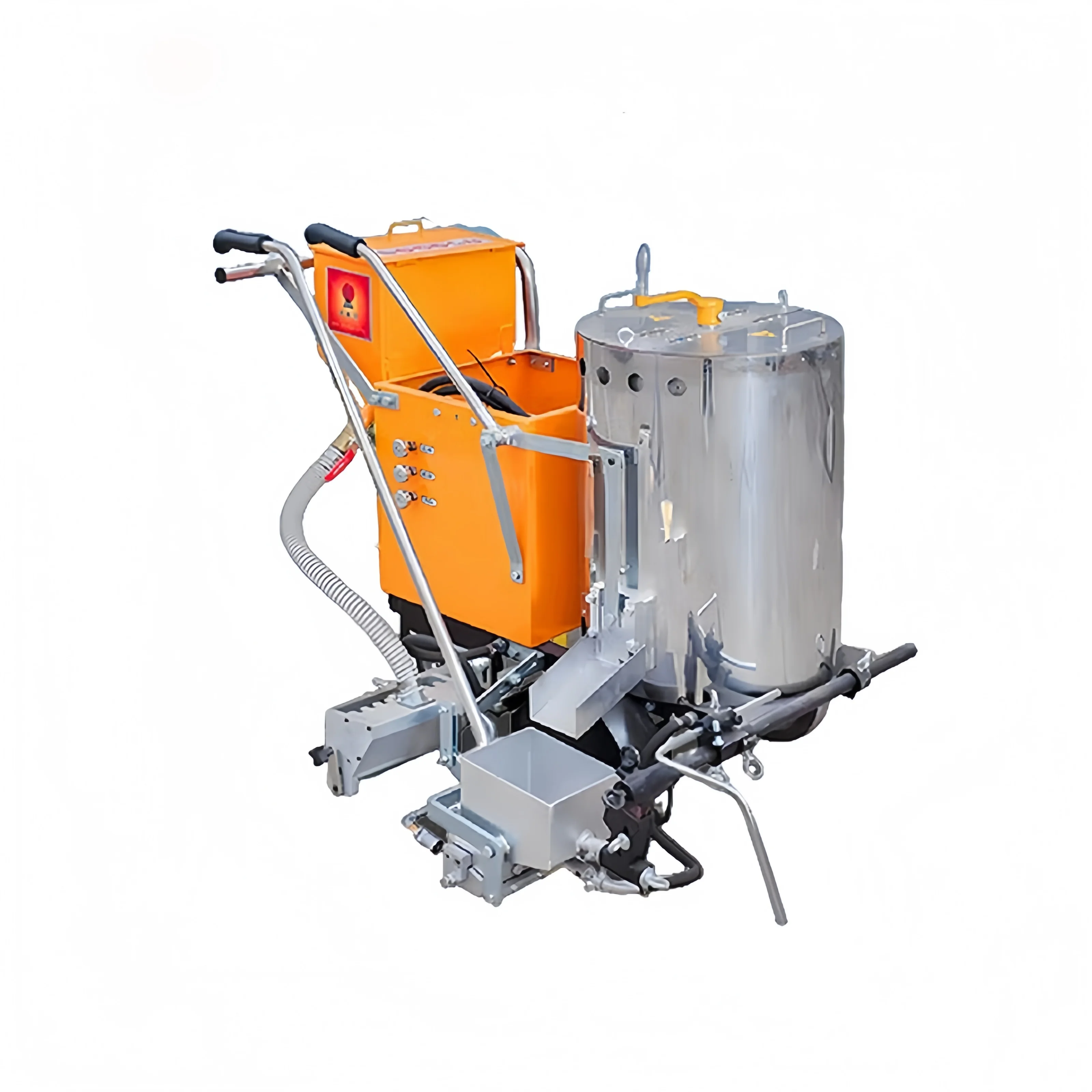 High Quality Best-selling Engine Hot Melt Traffic Thermoplastic Yellow Line Paint Road Marking Machine 3kw Power Low