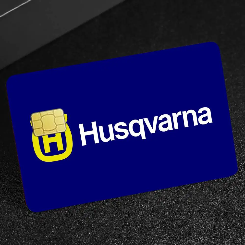 H-Husqvarnas 100% رائجة البيع أمين الائتمان الخصم البنك بطاقة حافلة بطاقة فيلم الجلد ملصق
