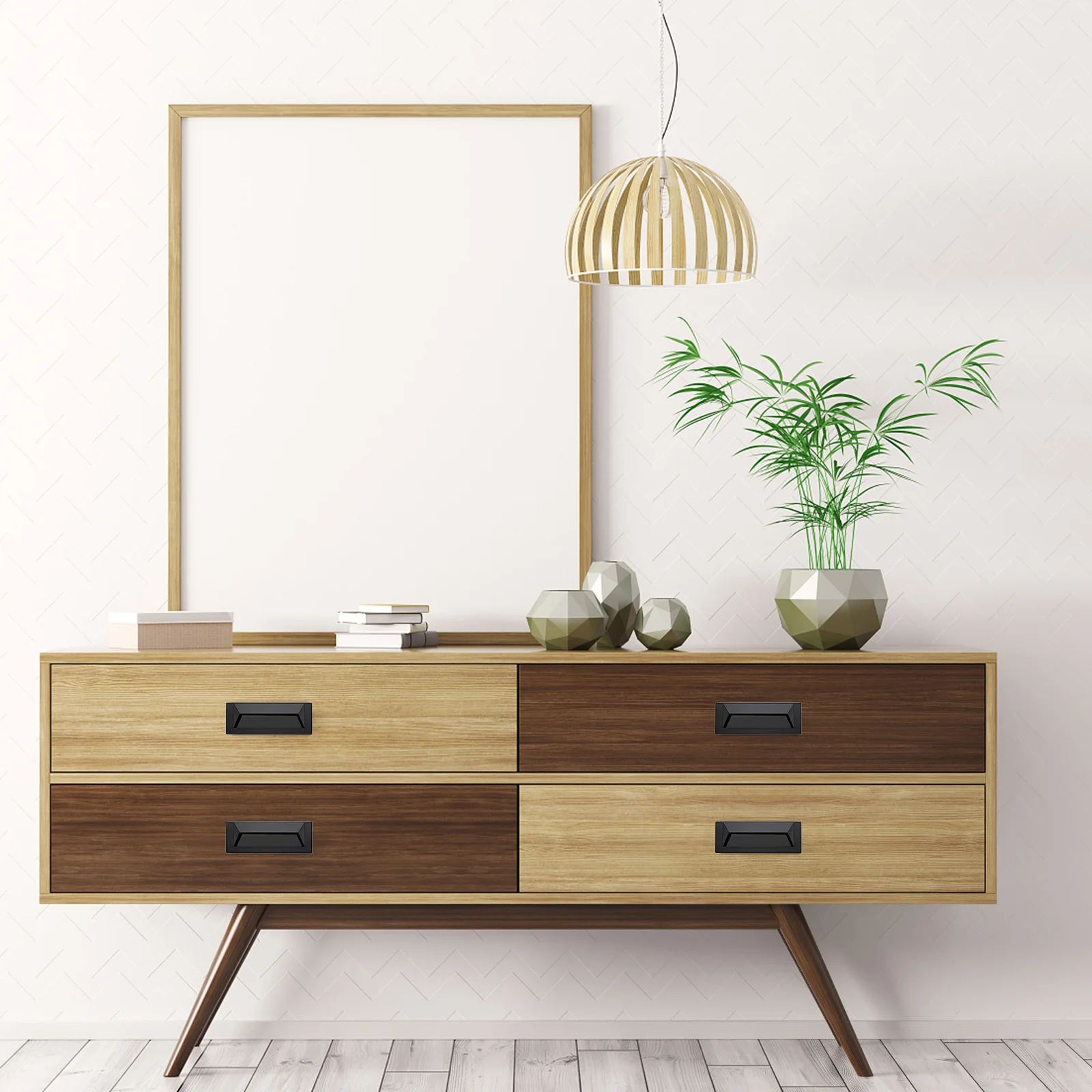 

5pcs Invisible Handle 64Mm Handle For Wardrobe Dark Pull For Drawer Wardrobe Cupboard Inserting Hardware Replacement