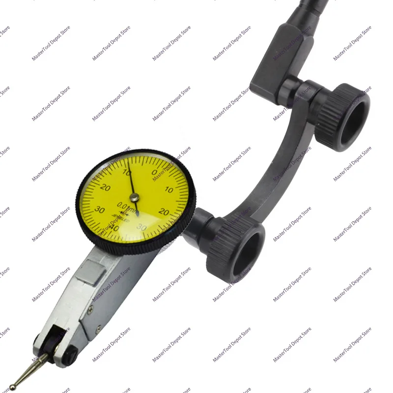 Curved Center Table Support with Graduated Indicator Measuring Tool for Assembly
