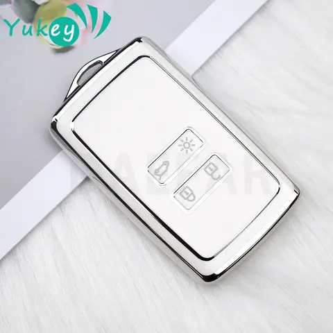 Renault Clio Kadjar Capture Koleos Espace Master Talisman Scenic Megane 4 Arkana Sandero 보호 커버 용 TPU 자동차 키 케이스