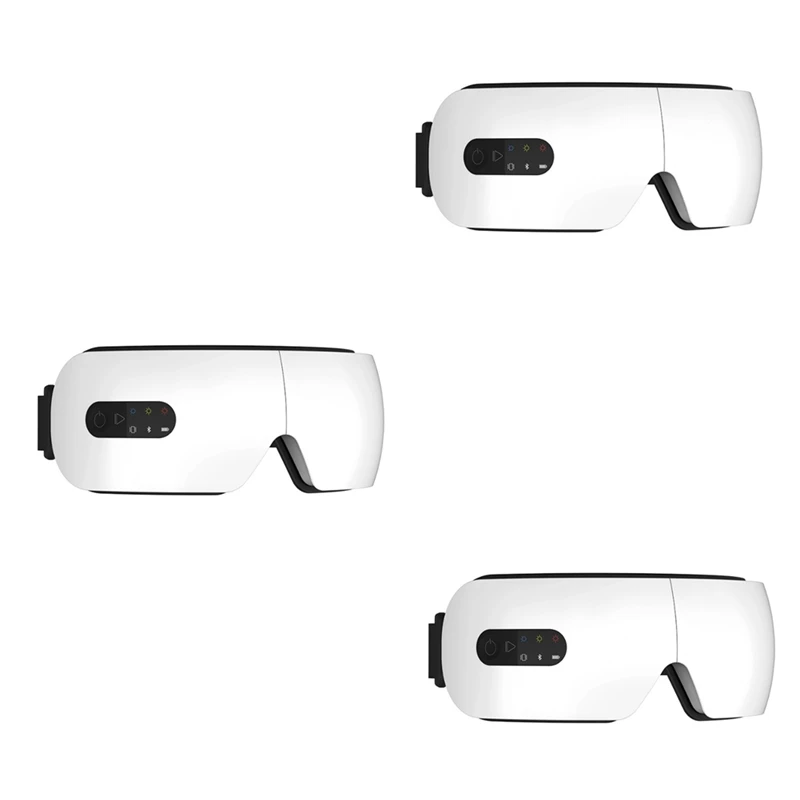 

Eye Massager Vibration Massage Hot Compress Bluetooth Music Eye Protection Relieve Fatigue LED Display