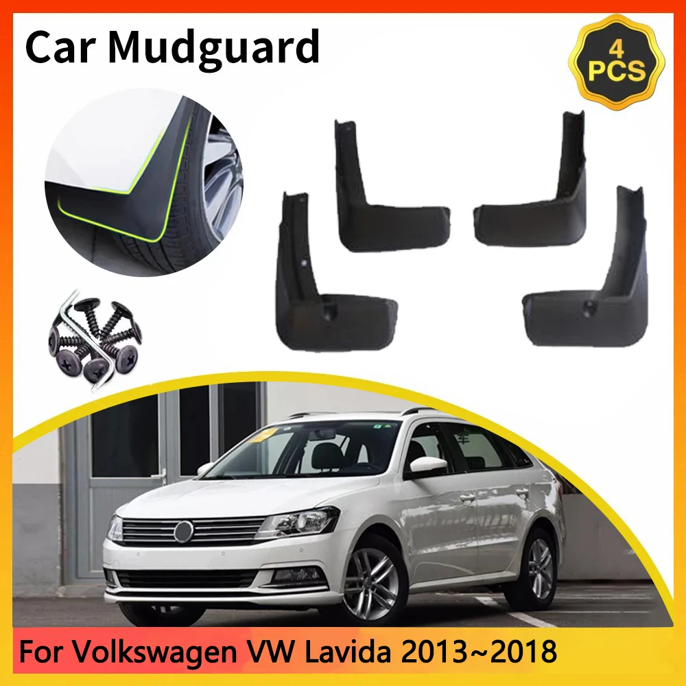 

For Volkswagen VW Lavida 2013~2018 2014 2015 MK2 Hatchback Qihang Car Mudguards Mudflap Mudguard Splash Guards Mud Flaps Fender
