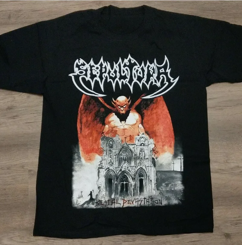 

New SEPULTURA Bestial Devastation Black Unisex Short Sleeve T-Shirt