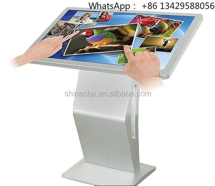 43 Inch Floor Stand LED Advertising Information Self-service Terminal PC Interactive Kiosk