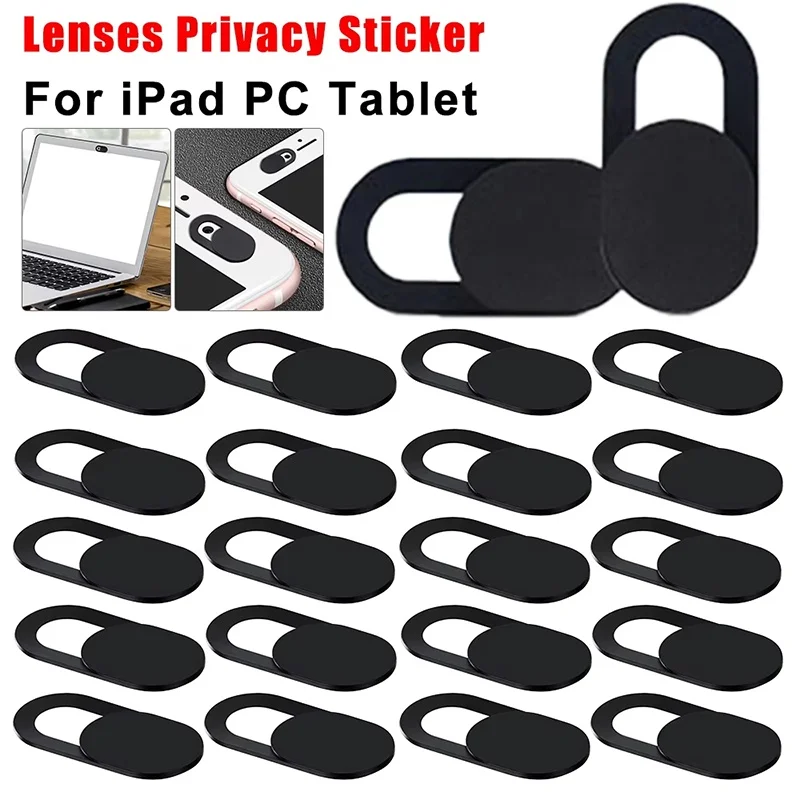 1-20pcs Lenses Privacy Sticker Webcam Protective Cover Webcam Cover Shutter Slider For iPad PC Tablet Camera Phone Lens Sticker