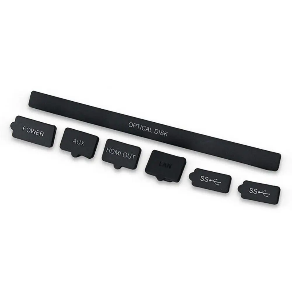 Caso à prova de poeira para Slim Gaming Console, evitar capa, Stopper Pack, Dustproof Kit, DIY, 4 Slim