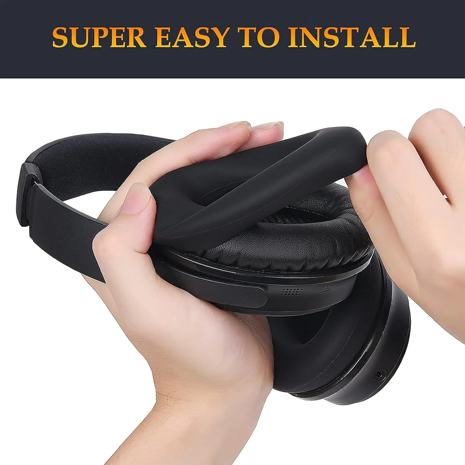 Silicone ear pad protective cover for Boseqc15 QC25 QC35 QC45/AE2 AE2I AE2W/Soundtrue & SoundLink AE Earphone Pad, anti-sweat
