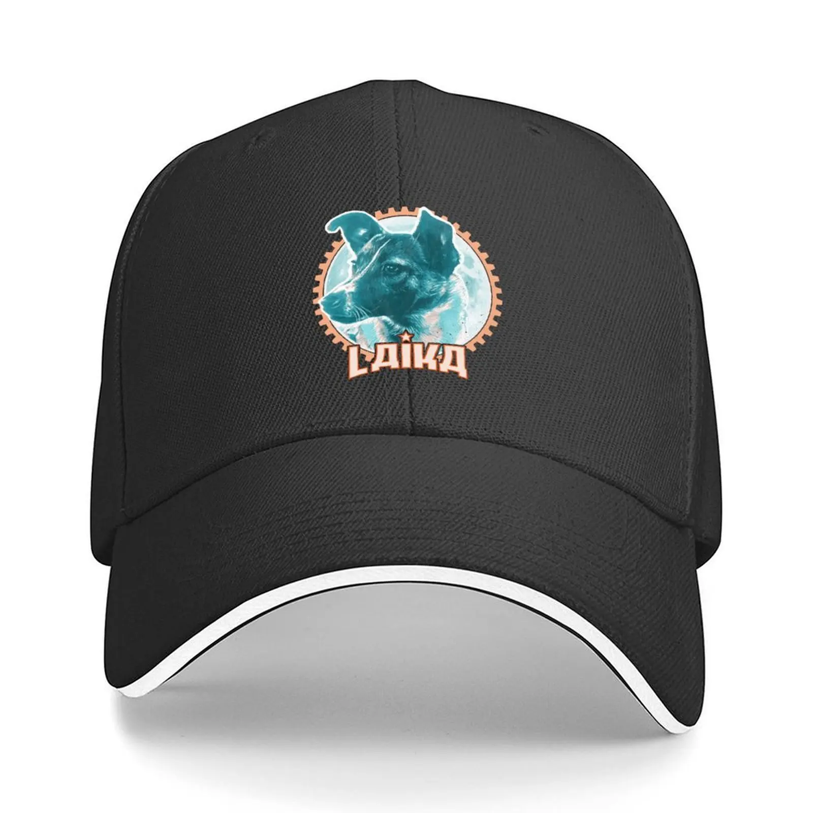 

Laika Dog Baseball Cap hats for men Kids Hat men's big size hat Hat Man Luxury Male Women's