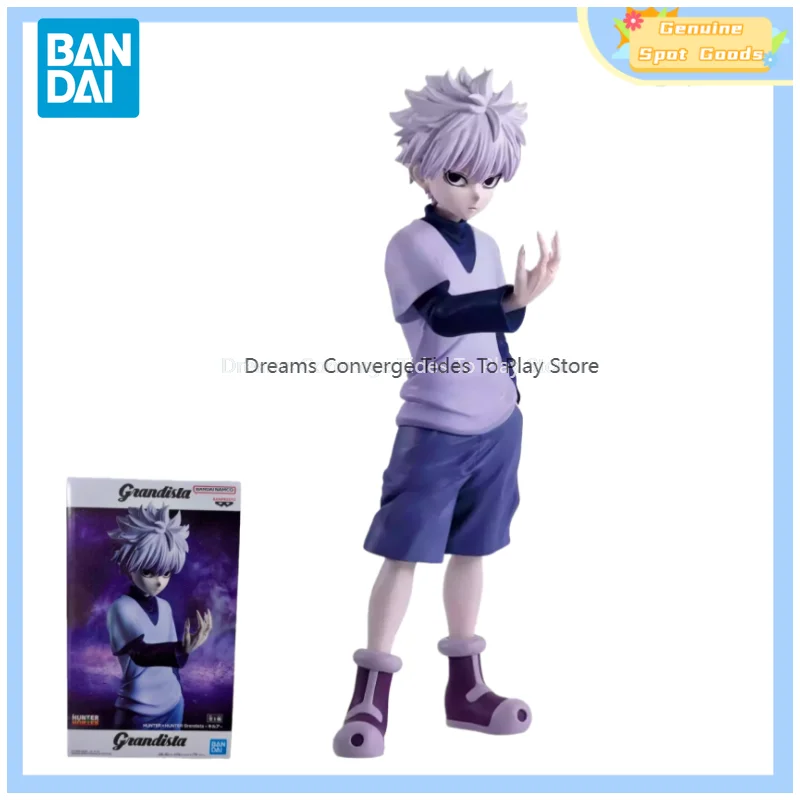 

Genuine Bandai HUNTER×HUNTER Grandista Killua Zoldyck Anime Action Figures Model Figure Toys Gift for Toys Hobbies Children
