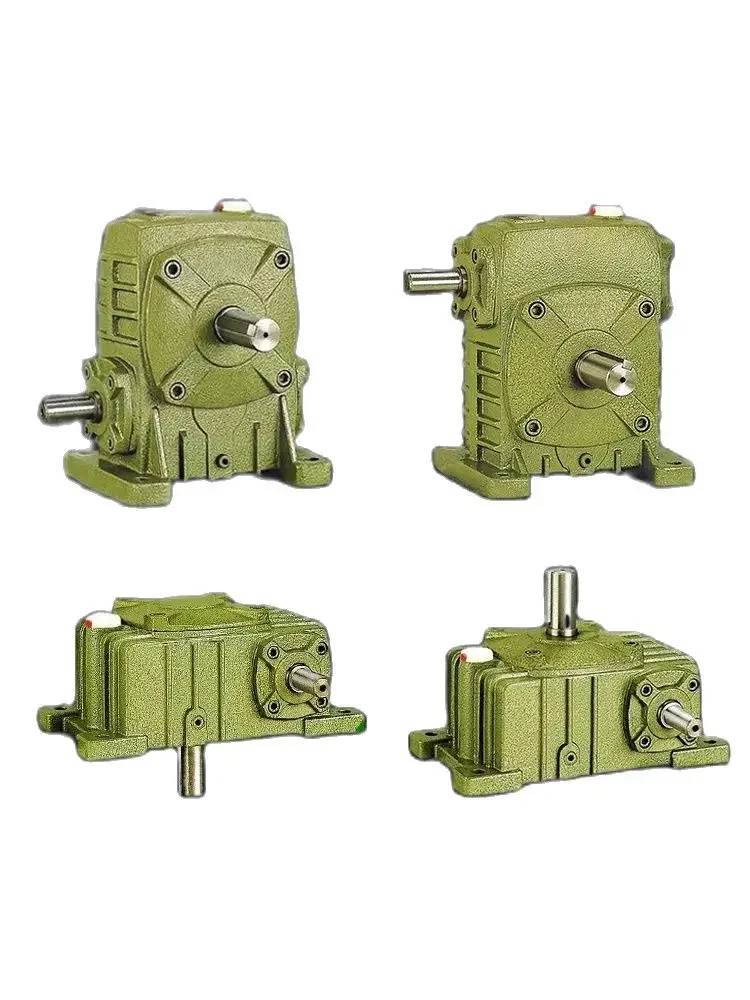 WPA WPS WPO WPX 80 Type Worm Gear Reducer Iron Shell Small Worm Gear Gearbox Speed Ratios of 10, 15, 20, 25, 30, 40, 50, 60