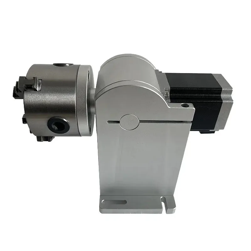 D80 Quay Với Lặn Sợi Máy Laser Khắc Đánh Dấu Cắt Worktable Phần Đường Kính 80Mm Trục Quay Phụ Kiện