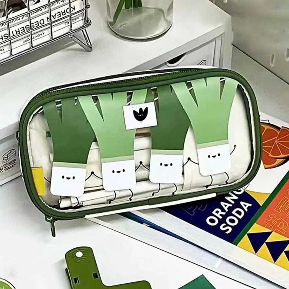 Portable 2 Layers Pencil Case Multi-functional Large Capacity Pencil Box Stationery Organizer for Student Gift