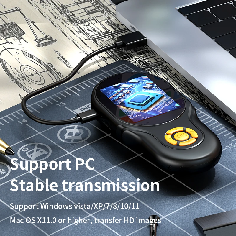 يده مجهر الإلكترون 500X لعبة Microcosm وظيفة الكاميرا للأطفال 6-12 سنة ألعاب ألغاز البحث العلمي #2