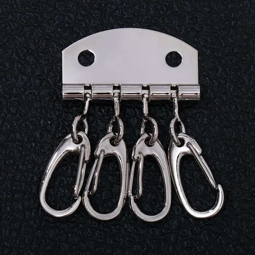 4 шт. новые аксессуары, брелок с заклепками, металлический кожаный ремесленный кожаный крючок, пряжки для сумок, держатели для ключей в стиле пэчворк