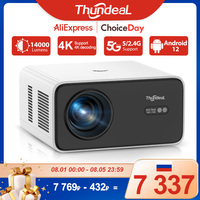 ThundeaL Portable Full HD Projector TD85W TD85SE Beam Projector Android WiFi Home Theater Mini Projector TD85 2K 4K Video Movie