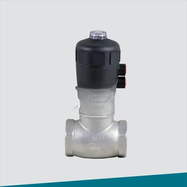 Pneumatic T-type waist drum valve internal thread water valve shut-off valve DN15-DN100