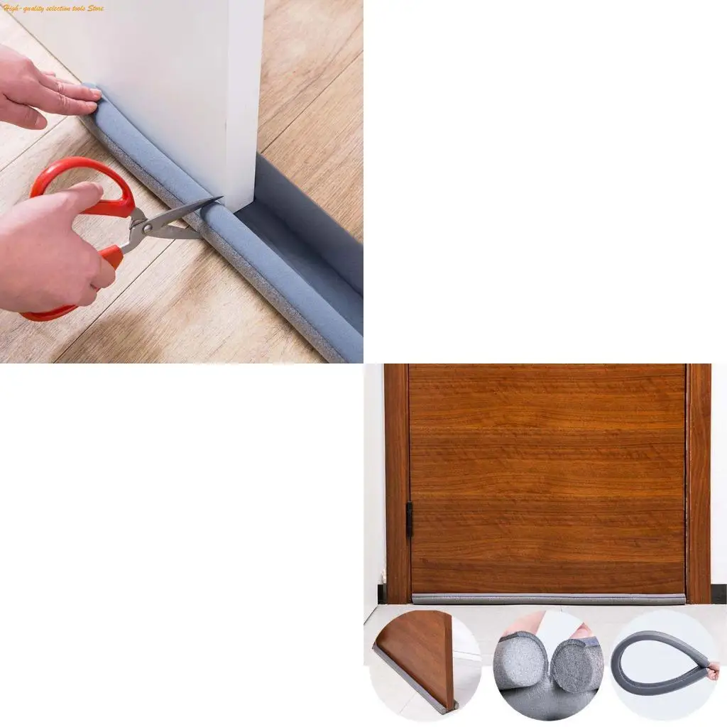 203F Soundproof Flexible Door Bottom Sealing Strip Dustproof Weatherstrip Guard Sealer Stopper Dust Blocker