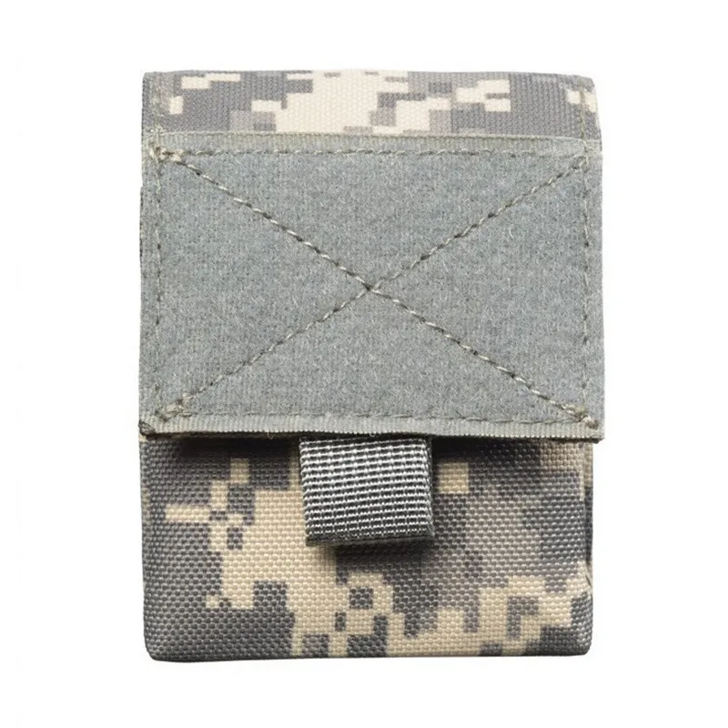 Outdoor Airsoft Combat Molle Pouch Single Pistol Magazine Pouch Flashlight Sheath Airsoft Hunting Camo Bags