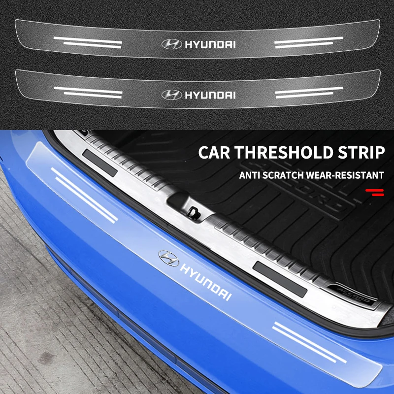 

Прозрачная задняя защитная наклейка-декор, автомобильный аксессуар для Hyundai Tucson I10 I20 I30 Santa Fe Sonata Azera Accent