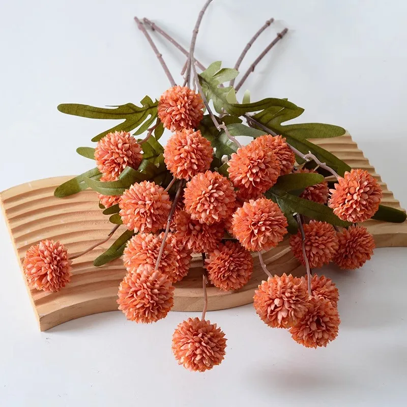 1 Stück 42cm Getrocknete Gänseblümchen Künstliche Blumenköpfe Heimdekoration Gartenornament DIY Hochzeitsdekoration Outdoor-Party-Zubehör – Detail 7