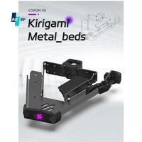 A23F-For V0 V0.1 V0.2 Voron 0.2 3D Printer Steel Kirigami Bed Plate Support For Voron 0.2 3D Printer Upgrade Kits