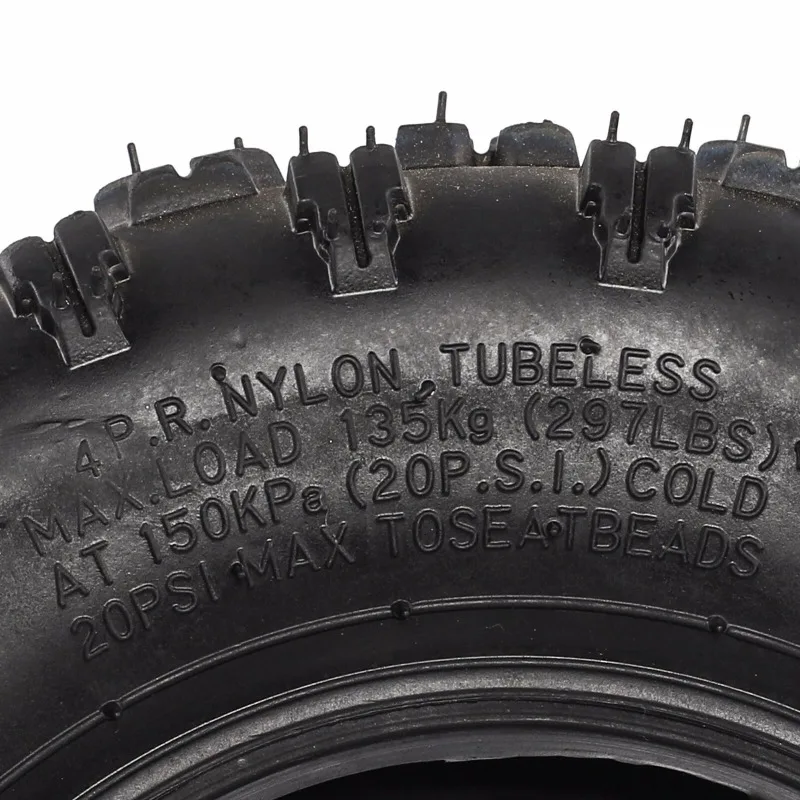 13x5.00-6 Tire & Tube Set fo Razor Dirt Quad Go Cart Tractors Go Kart 13x5-6 ATV Off-Road Use Only