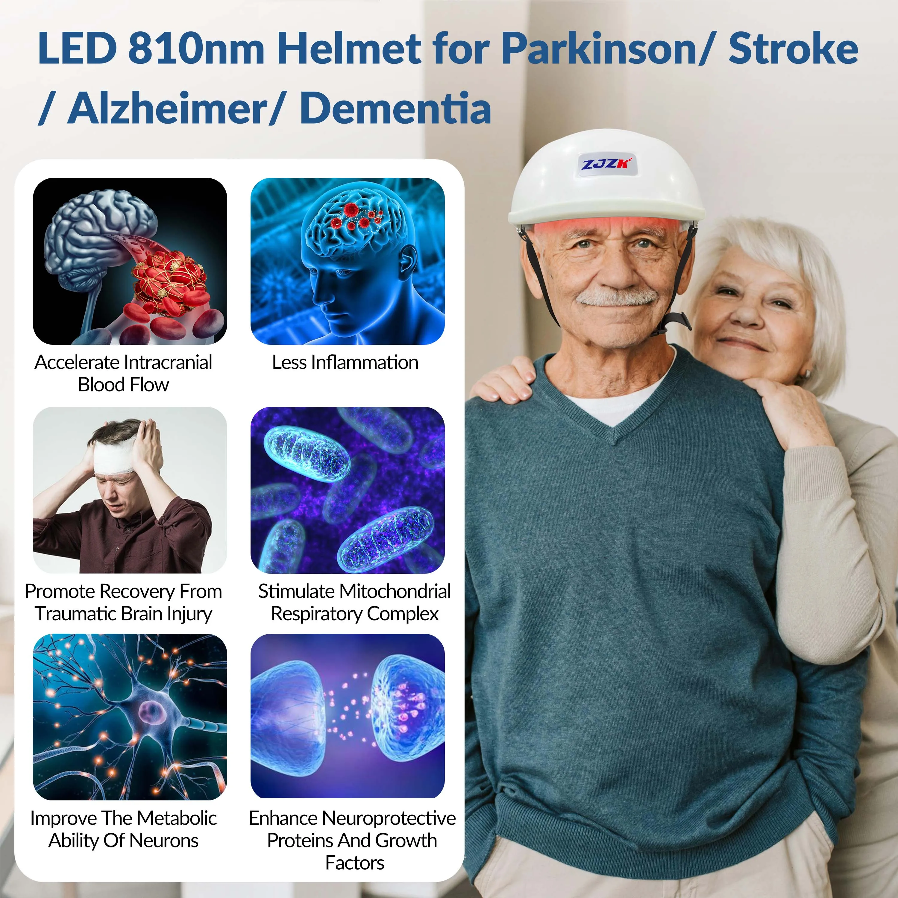 

2026 810 nm Brain Stimulation Equipment for Neurofeedback Rehabilitation Treatment for Stroke Patients Epilepsy Other Brain Dise
