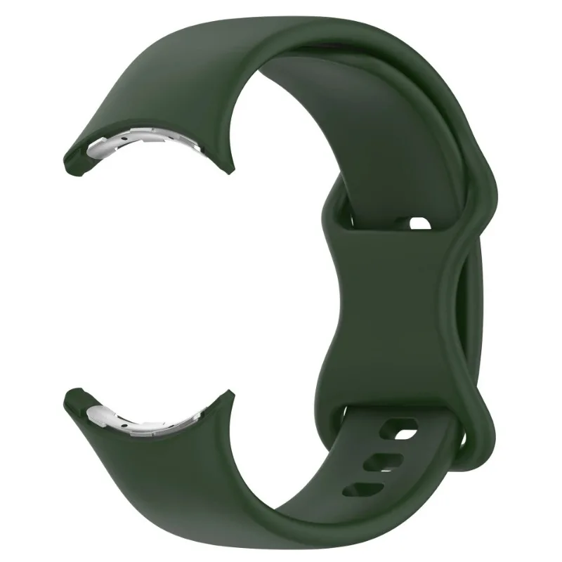 구글 픽셀 워치용 오리지널 실리콘 스트랩, 교체용 스포츠 팔찌, 손목 밴드, 구글 픽셀 워치 액세서리, 한국