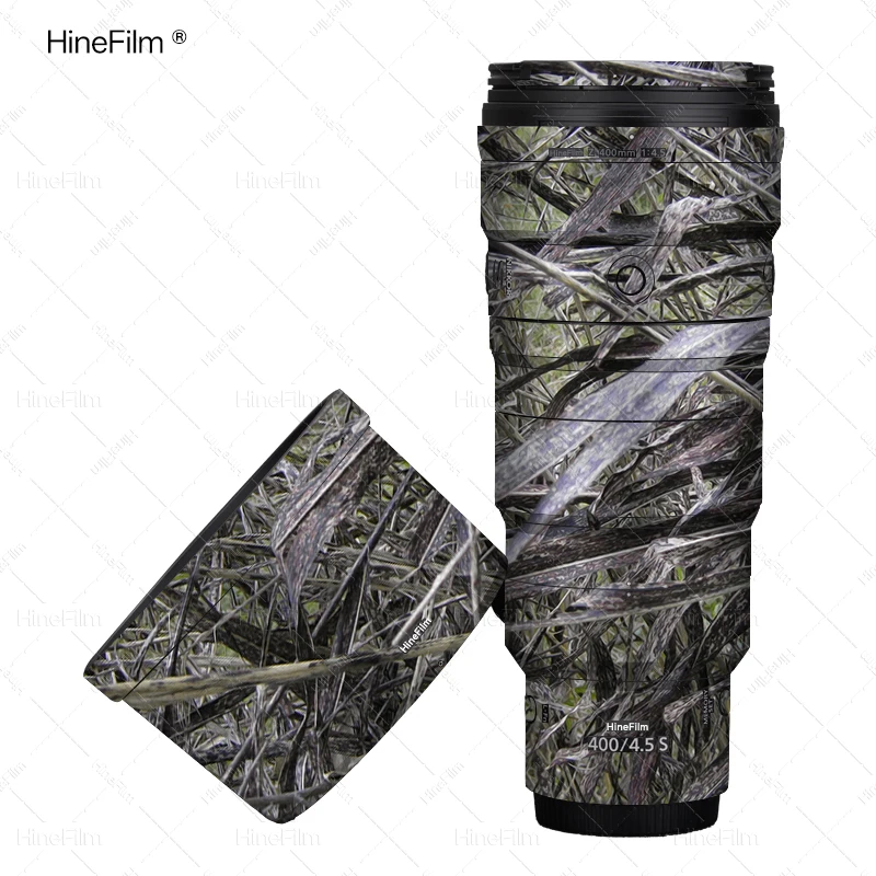 Hinefilm Skin for Nikkor Z 400 F4.5 Lens Decal Skin 400F4.5 Lens Wrap Cover for Nikon Z 400mm F4.5 VR S Lens Sticker 400 4.5
