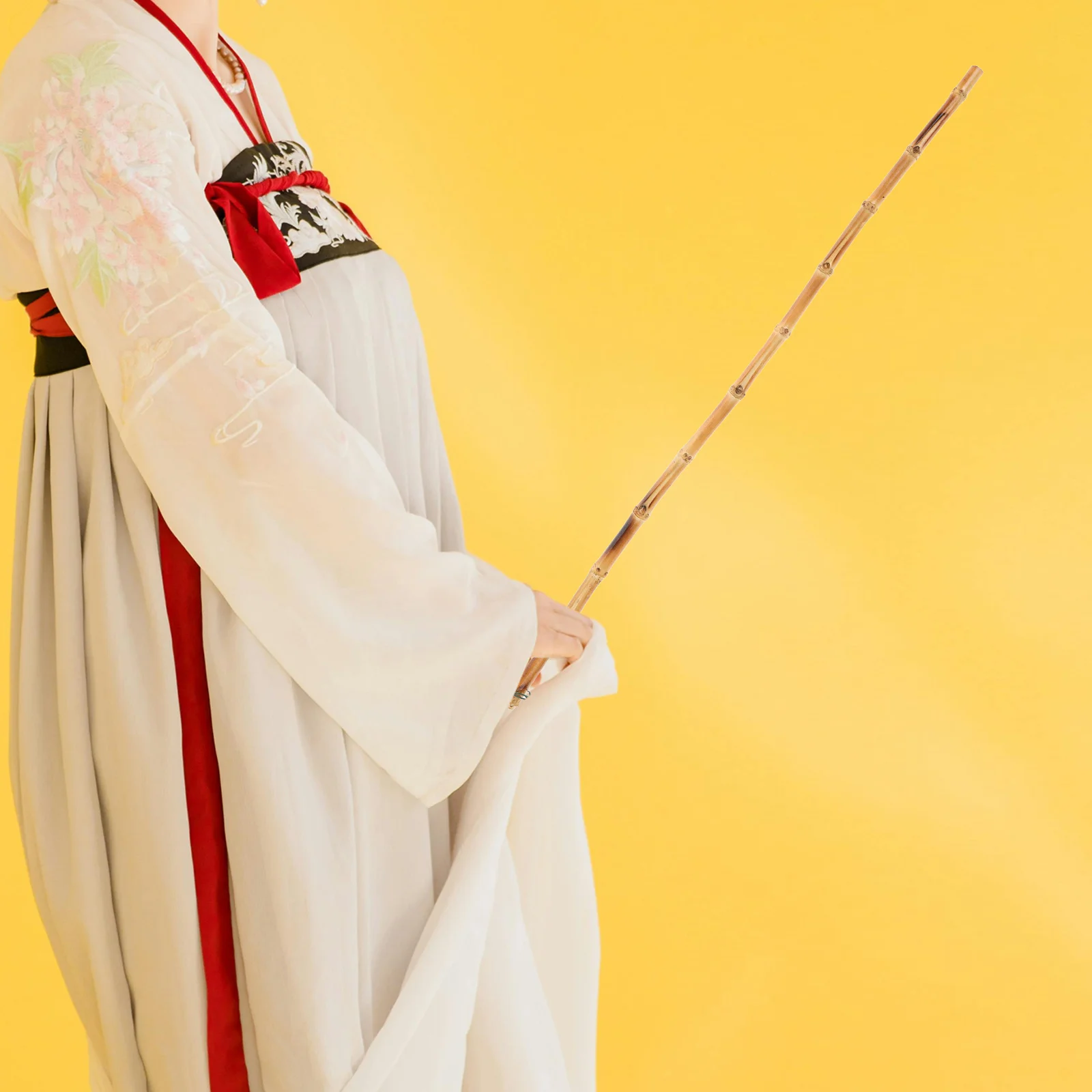 قصب الرحلات القطب خفيفة الوزن قابل للتعديل طول مقبض نونسليب زينة الطالب مسطرة خشبية قياس #2