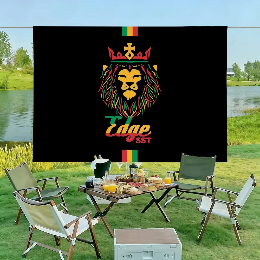 Rastafari Rasta Lion Flag Wall Decorations Home Decor Suitable For Living Rooms Bedrooms Dormitories Parties And Holidays