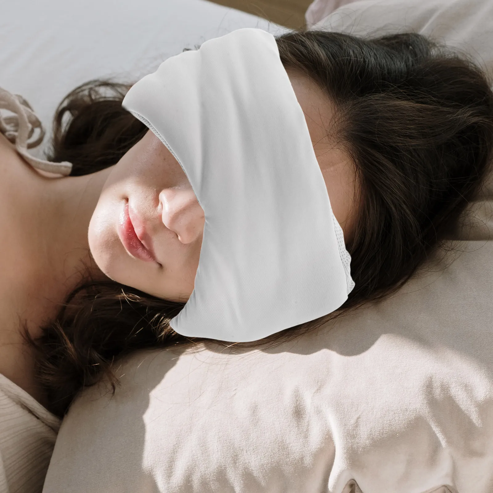 

Sleep Eye Mask Ear Mask For Women Men Cotton Noise Cancelling Blackout Blindfold Adjustable Cooling Warm Full Coverage