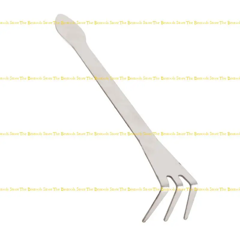 12PF Steel Bonsai Rakes with Comfortable Handle Corrosion Resistant Rakes Tool Perfect for Soil Aeration & surfaces