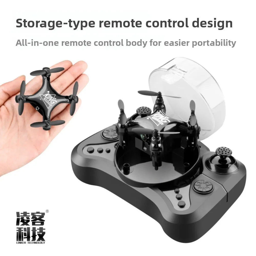 Mini Drone for Kids, Remote Control Aircraft with Altitude Hold, Small Portable Quadcopter Toy for Beginners Gift