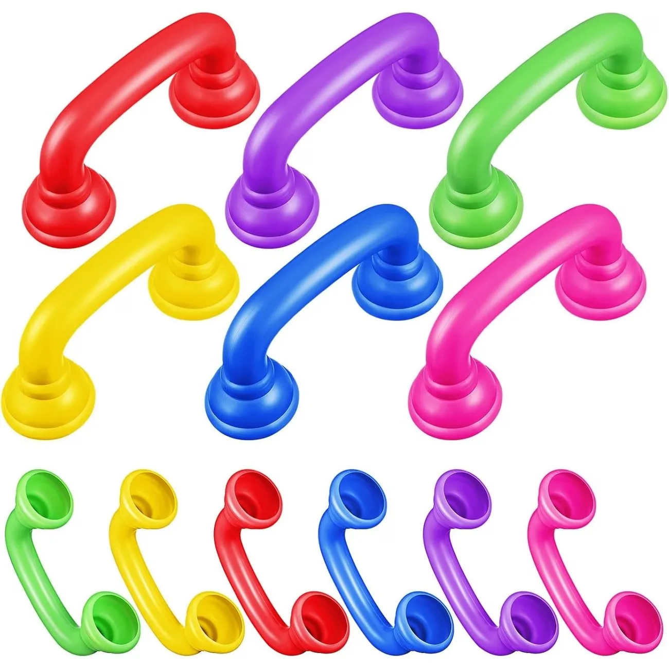Colorful Whisper Reading Phone for Classroom Use - Auditory Feedback and Pronunciation Assistance, Enhances Fluency, Durable Plastic, Ideal for Educators. Whisper Reading Phone for Adults, Classroom Controller, Home Whisper Reading Phone, Voice Communication Device