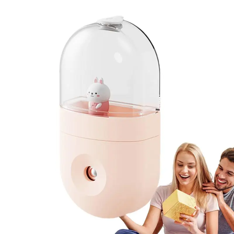 

Portable Humidifiers For Travel USB Wireless Cute Desktop Humidifier Automotive Supplies For Indoor Plants Reptile Habitat