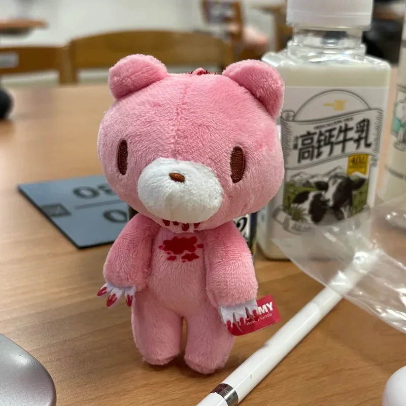 Rosa Bär Plüschtier Greifmaschine Klaue Kranich Puppe Schlüsselanhänger Taschenanhänger Rucksack Dekoration Kawaii Süßes Geschenk für Mädchen und Frauen