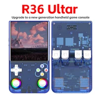 Nuevo controlador de videojuegos R36 Ultra Retro, pantalla IPS de 4,0 pulgadas, sistema Linux que se puede conectar a la consola de juegos portátil WiFi