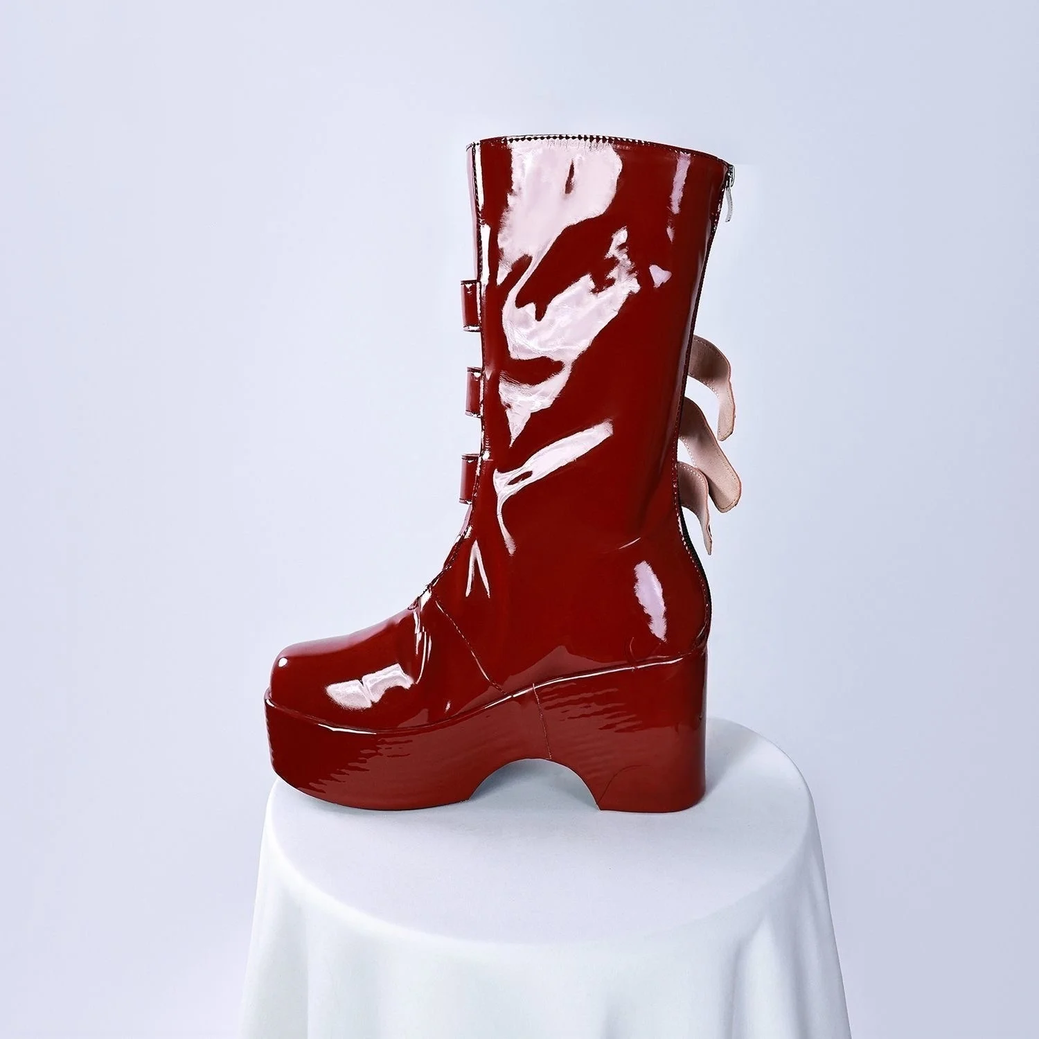 Perona Botas Cosplay Anime Zapatos Accesorios de disfraz Accesorios Disfraces de Halloween para hombre Mujer Zapatos