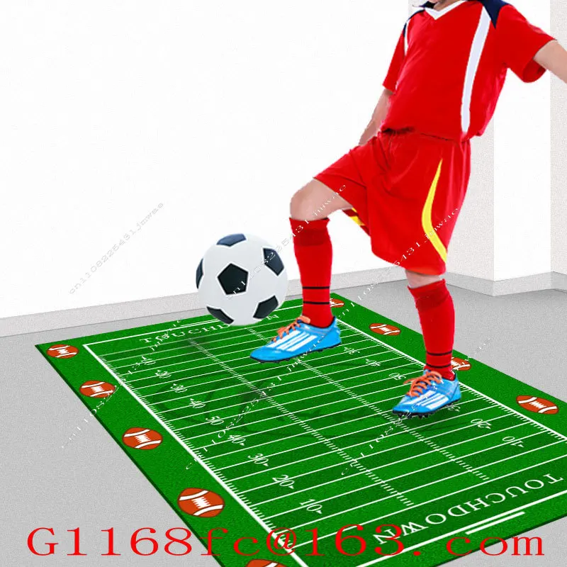 Football Footstep Training Non Slip Mat Home Diatom Mud Sports Control Footstep Carpet Indoor Soundproofing Fitness Mat