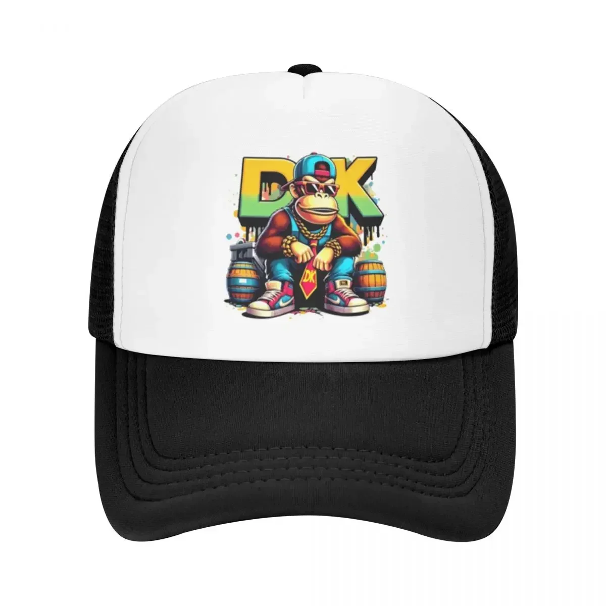 Gothic Street Punk D K Letters Anime Pool Party Mesh Baseball Caps Women Men High-end Female Beach Dad Hats Peaked Cap