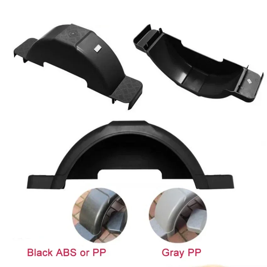 TRAILER Plastic Trailer Mudguard BLACK 13- 14 - 15