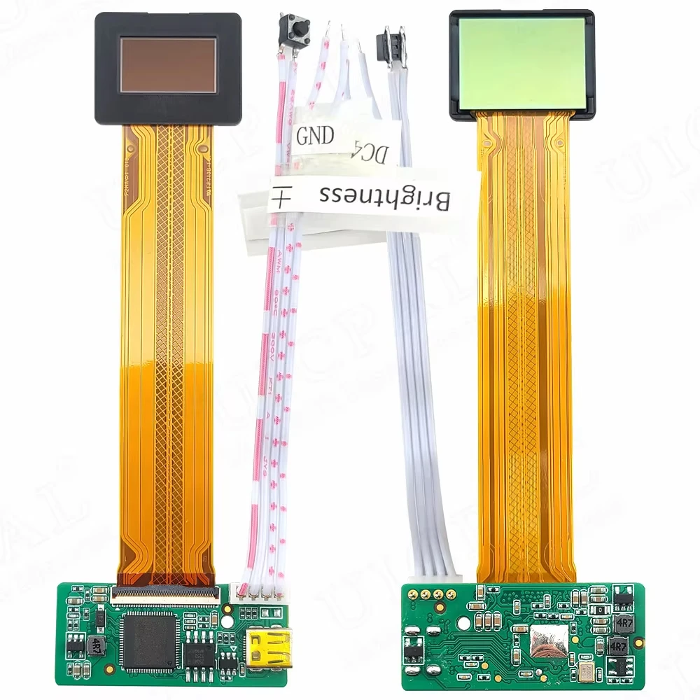 0.71 Inch OLED Display Module Viewfinder for Smart Glasses Helmets LCD Screen Module View Finder 3D VR AR EVF 1920*1080 HDMI