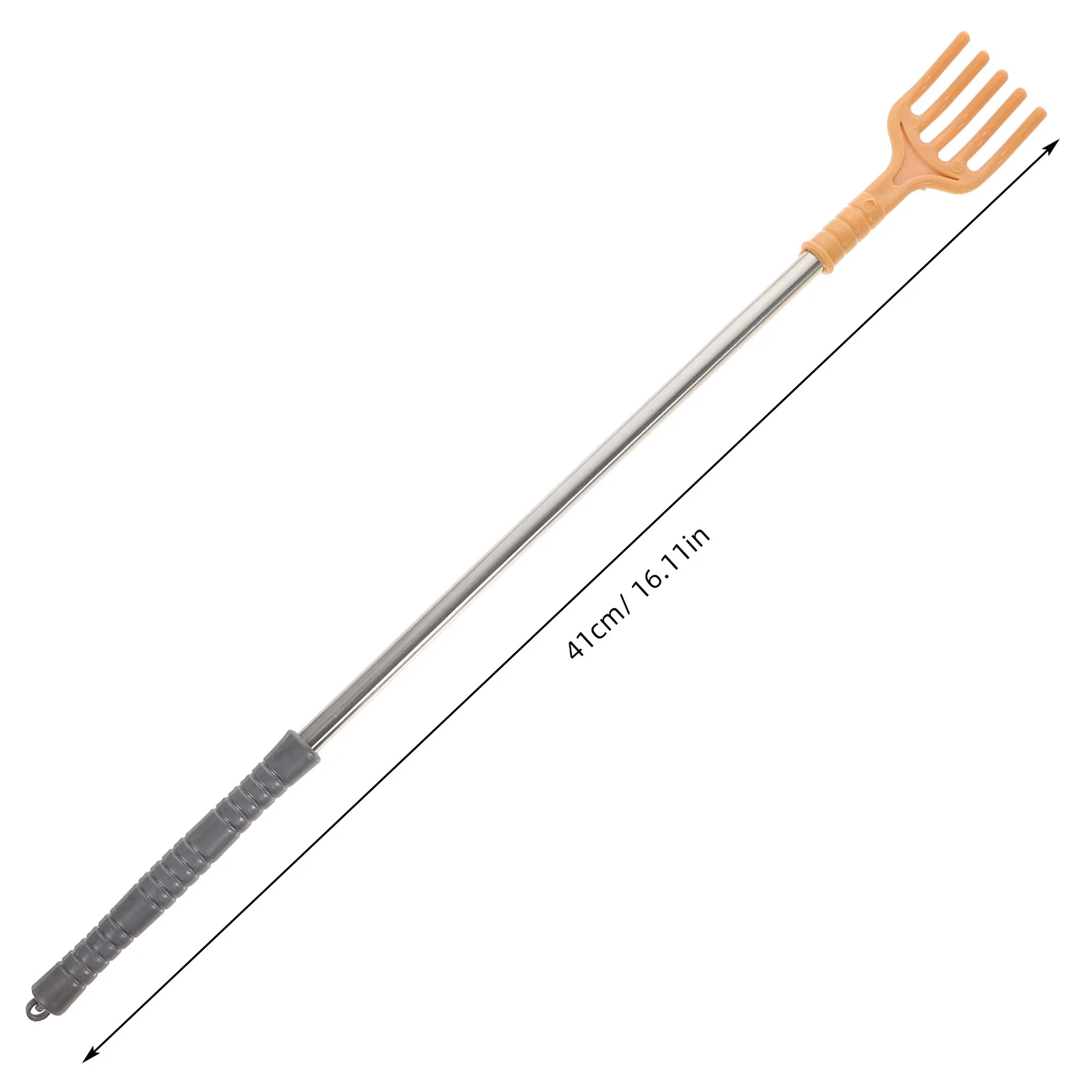 Rascador de espalda de Metal, mango de rascador corporal a prueba de herrumbre, diseño ergonómico, alivio de la picazón, palo de masaje de manchas difíciles de alcanzar, 2 uds.