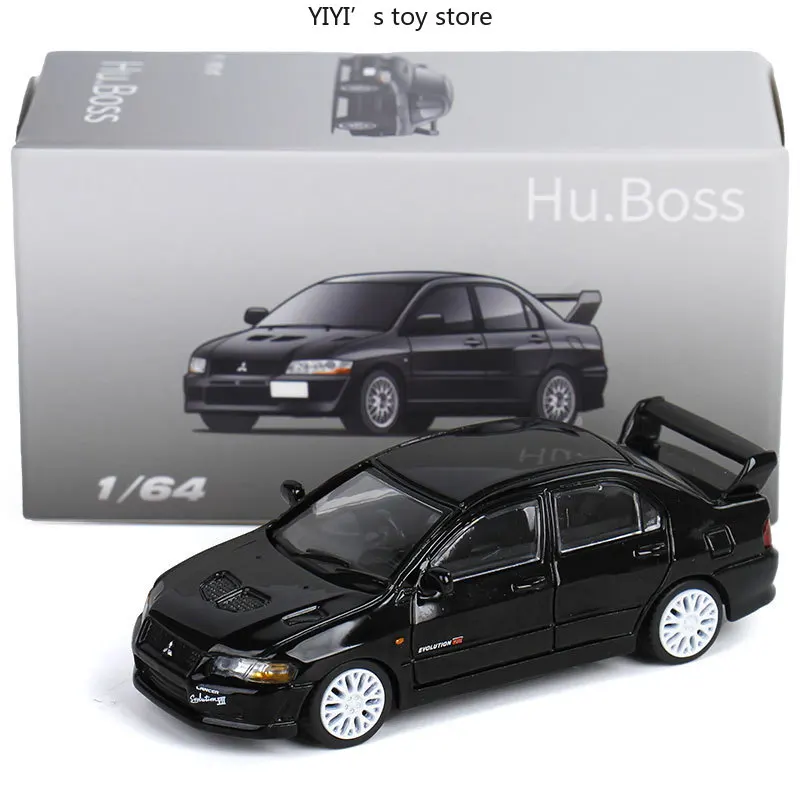 Km 1:64 Mitsubishi EVO7 Seventh Generation Sedan Legierungsautomodell High-End-Dekoration High-End-Sammlerstücke und Geschenke 25